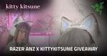 Win 1 of 2 Razer Kraken Kitty V2 BT Headsets (A$189.95) + Custom Fur Ears (A$240.00)