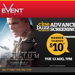 Event Advance Screening of ELYSIUM for $10 Tonight Only (Cine Buzz Members Only)