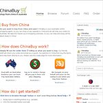 $5 off Orders over $100 When You Mention OzBargain and Order Anything from Taobao with ChinaBuy