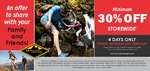 Mountain Designs - Minimum 30% off Storewide - 4 Days Only!
