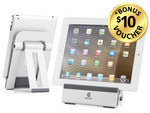 Griffin A-Frame Stand for iPad (Silver) from COTD $18 Delivered Includes $10 Voucher