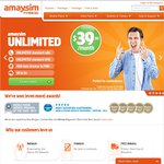 50% off Amaysim Unlimited When You Buy $2 SIM Pack from Australia Post (Ends 11/5)
