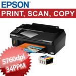 $49.95 Epson Stylus TX200 4 Colour Multifunction Inkjet Printers, Print, Scan, Copy