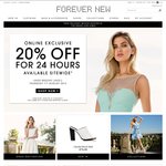 Forever New 20% off Sitewide for 24 Hours