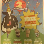 Ben & Jerry's - Free Scoop Day, 15th October 4-9PM (Windsor, VIC)