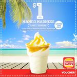 Hungry Jacks - $1 Small Mango Sundae - Just Show or Mention Voucher