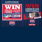 Win 1 of 4000 Back to School Packs with Don (Purchase Req.)