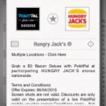 $3 Bacon Deluxe from Hungry Jack's via PokitPal App (Repeat Use)
