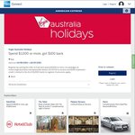 AmEx Statement Credits: Virgin Australia Holidays ($100), Bose ($25), Moet ($50)