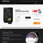 Bitdefender Mobile Security (Android) 1+1 Year (Total 2 Years) Subscription AU $14.95