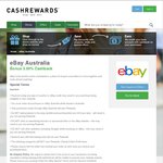 CashRewards - Bonus 1% (Total 3%) Cashback at eBay