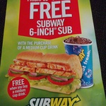 Free 6-Inch Sub with Purchase of a Medium Drink @ On The Run [SA]