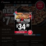 Domino's Pizza - 50% off Menu Price