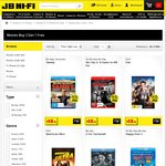20% off Movies Buy 2 Get 1 Free @ JB Hi-Fi