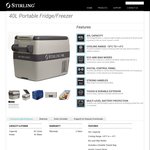 SECOP Stirling 40L Portable Fridge/Freezer + Insulated Cover - $499 @ Aldi [Starts 12/03/2015]