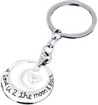 Mother's Day 'I Love You' Engraved Keyring USD $0.99 (~AUD $1.33) Delivered @ Everbuying