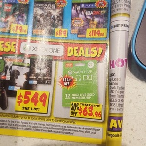 ozbargain xbox live