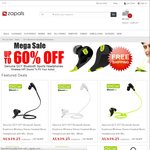 QCY Bluetooth Earphones QY7 $19.25, QY8 $20.54, QY11 $30.81 Delivered @ Zapals