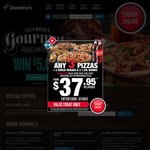 30% off Whole Order Menu Price @ Domino's Pizza (Excludes Value Range)