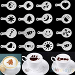 16 Piece Chocolate Dusting Template Stencil Set (for Coffees, Hot Drinks & Cakes) for US $1.51 Delivered (~AU $2) @ AliExpress