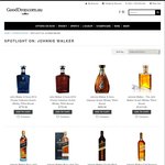 Save up to 25% on Johnnie Walker - Including Blue Label, Gold Reserve, Swing, XW, Odyssey + More @GoodDrop