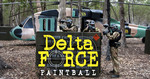 Book 10+ People for Paintball (from $14.95 pp) @ Delta Force and Receive 300 Paintballs + Tactical Upgrade Kit (Save $116)