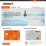 Jetstar MasterCards - Complimentary Domestic One-Way/Return Flight ($69/$169 Annual Fee), 1% or 2% Cashback as "Jetstar Dollars"