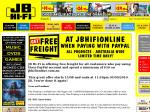 JB Hi Fi online. Free shipping when paying by paypal