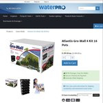 Atlantis Gro-Wall 4 18 Pot Kit - $159 / Kit + $9.95 Shipping (Free Shipping for Orders over $500) @ Waterpro.com.au
