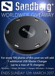 Win 1 of 15 (Or More) USB Master Chargers Worth $70 from Sandberg
