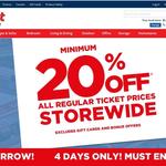 Minimum 20% off Regular Prices @ Super Amart (in-Store & Online)