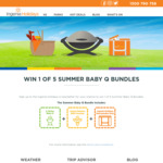 Win 1 of 5 Weber Baby Q Prize Packs Worth $600 from Ingenia Holidays