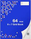 Woolworths Grid Book 9x7 Inches 64pg Each $0.20 (Was $1) | Contact 9x7 Book Sleeve $0.37 (Was $1.50) and More @ Woolworths