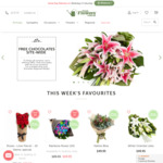 Free Chocolates with Every Purchase (Range Starts from $39.95) from Fresh Flowers