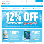 Amcal 12% off Sitewide (Free C&C)