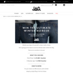 Win a $1,000 or 1 of 5 $100 Vouchers from JAG