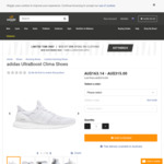 adidas Ultraboost Clima White Shoes $163.14 Delivered @ Wiggle