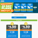 $4.50 for 30 Days | 15GB Data | Unlimited Talk & Text | New Customers @ Catch Connect (Optus Network) 