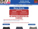 60% Off All Mens Summer Clothing @ Rivers From 10th - 13th Feb 2011