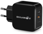 BlitzWolf BW-S6 QC3.0+2.4a 30W Dual USB Charger (EU Plug) US $10.88 (~AU $13.62 Delivered) @ Banggood