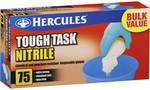 Disposable Gloves - Hercules Pk 75 $4.75 (Was $9.50) - Hygiene Plus Second Skins or Latex PowerFree $5 (Was $10) @Woolworths