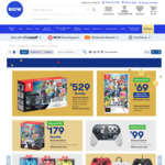 Nintendo Switch Super Smash Bros Ult. $529 (6/12), Super Smash Bros Ult. Game $69, Super Smash Bros Bundle $179 (7/12) @ Big W