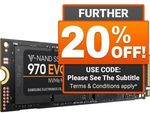 Samsung 970 EVO 250GB M.2 NVMe PCIe SSD $92 (Free Delivery with eBay Plus) (+ $10 Cashback) @ Shopping Express eBay