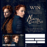 Win 1 of 125 Double Passes to an Exclusive Preview Screening of Mary Queen of Scots in Sydney/Melbourne/Adelaide/Brisbane/Perth