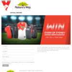 Win $1,000 Worth of Sydney Swans Merchandise from PharmaCare 