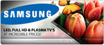 Samsung TV's starting from $599 Refurbished - Shipping $99