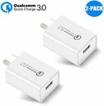 2x Qualcomm Certified Quick Charge 3.0 USB Charger $12.74 + Shipping (Free with Prime) @ Wong Direct via Amazon Au