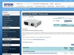 Epson TW3500 1080p Cinema Projector (Inc Lamp) $899 + $7 from Epson Clearance Centre (SOLD OUT)