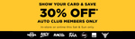 30% off Storewide @ Repco (Auto Club Members)