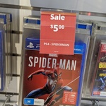 [NSW,PS4] Spider-Man and Dreams for $5 (in-store only) @ Harvey Norman Auburn